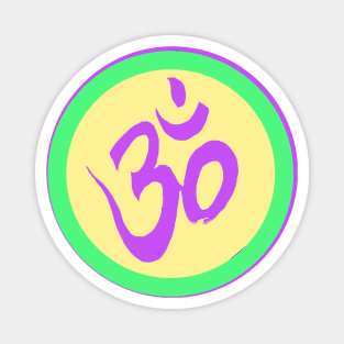 Spiritual Awakening OM Yoga Meditation Magnet